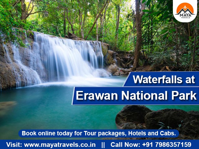Waterfalls at Erawan National Park